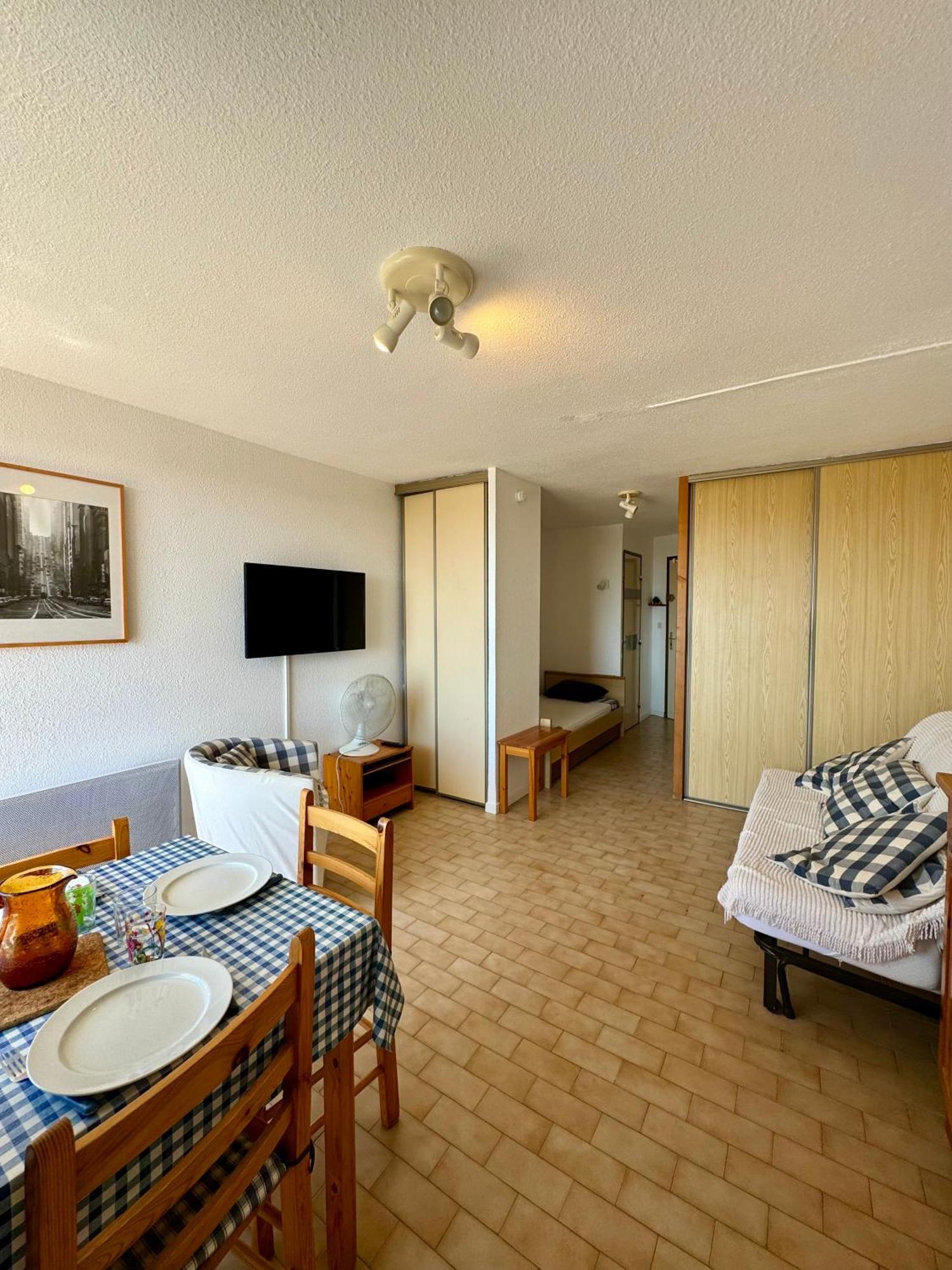 לה ברקרה Studio 3 Personnes Acces Direct Plage - Parking Prive - 3Tvp30 מראה חיצוני תמונה